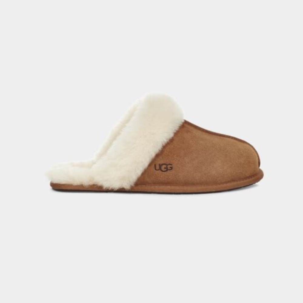 UGG scuffette chestnut slippers 9 women